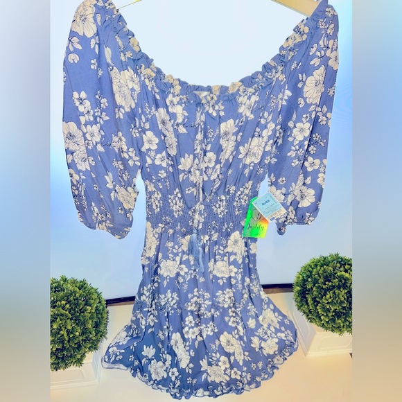Justify Other - NEW GIRL’S BLUE JUSTIFY JUNIORS DRESS/ SIZE:M